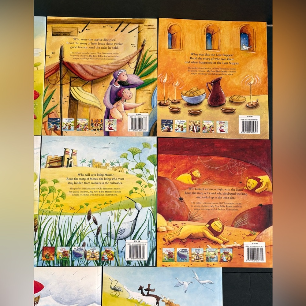 8 My First Bible Stories Introduction To Old Testament Stories 4 Young Children - Picture 7 of 16
